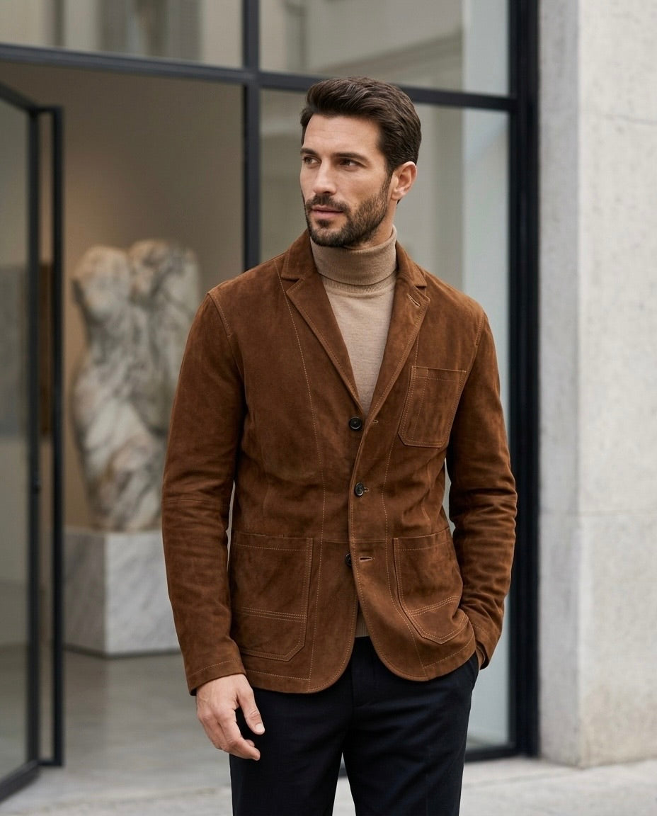 Kingsley Suede Blazer
