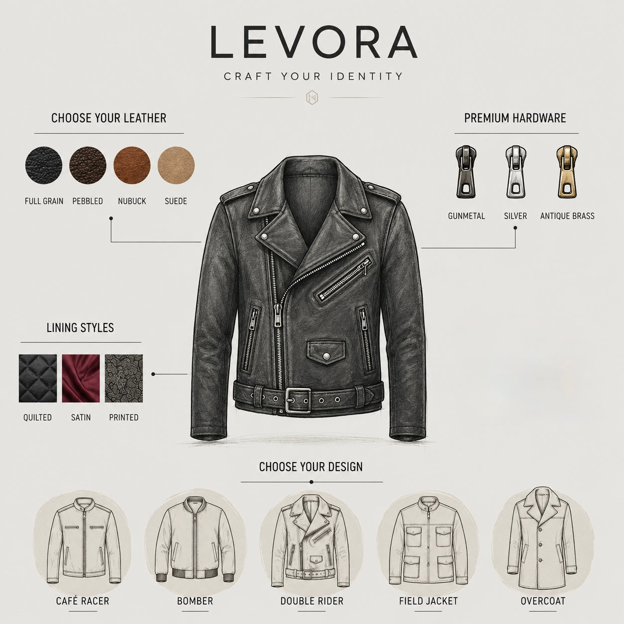 Design Your Own Leather Jacket